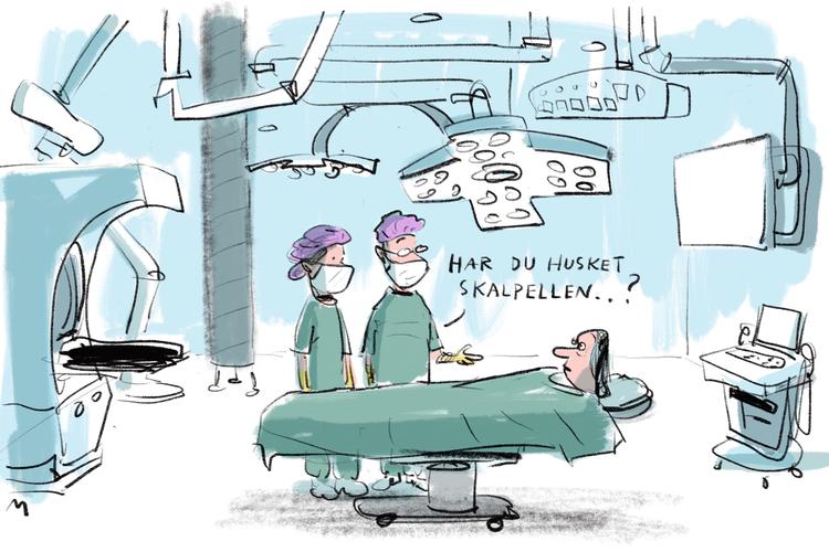Tegning Mette Dreyer/POLITIKEN