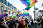 Aarhus Pride 2015. Selv om forholdene for LGBT-personer i Danmark er bedre end mange andre steder i verden, er intolerancen fortsat udbredt.
   Foto: Ida Munch/POLFOTO