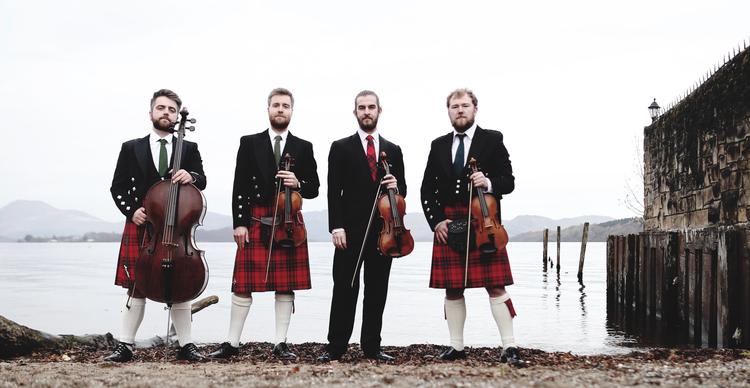 Maxwell Quartet kiler folkemusik ind mellem de klassiske fortolkninger. Foto: PR-foto