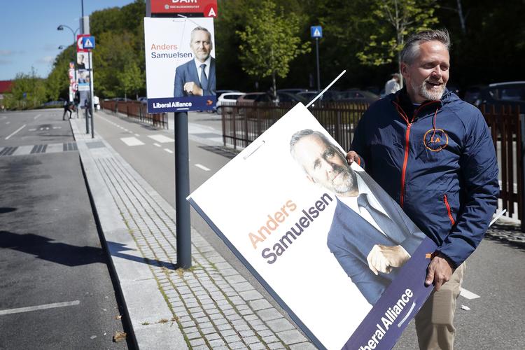 partileder Anders Samuelsen (LA) skærper retorikken overfor statsministeren. Han mener, Lars Løkke Rasmussen (V) svigter det borgerlige Danmark. Foto: Jens Dresling/POLFOTO