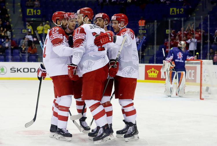 Landsholdet får Patrick Russell med til kampen mod Finland, mens Lars Eller er rejst hjem til USA.
   Foto: David W Cerny/Ritzau Scanpix