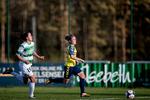 29-årige Nanna Christiansen stod for 28 af Brøndbys 99 mål i den nu afsluttede 3F-ligasæson. Hun holder nu målrekorden i den bedste danske kvindeliga. Foto: Peter Hove Olesen/POLFOTO