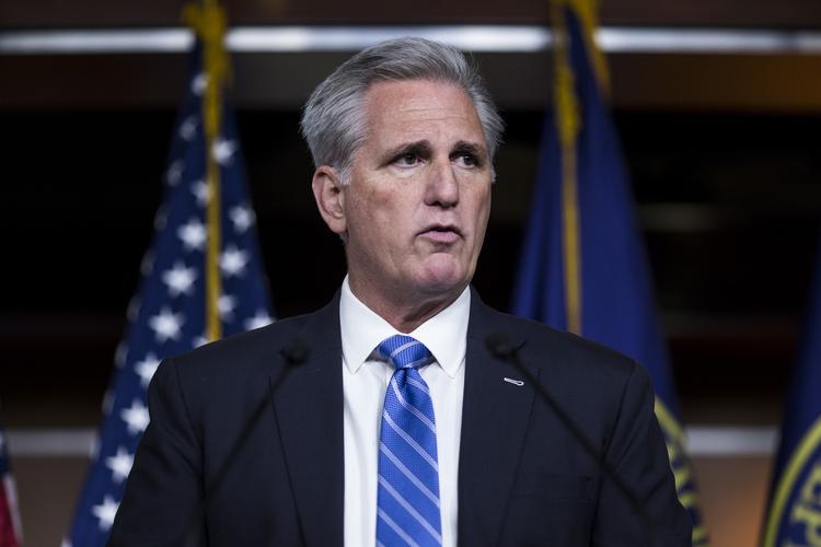 Kevin McCarthy er den højest placerede republikaner, der modsætter sig bølgen af abortstramninger.  Foto: Zach Gibson/Ritzau Scanpix
