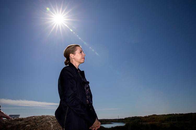 Målet er klart: Danmark skal reducere udledningen af drivhusgasser med 60 procent inden 2030, siger Mette Frederiksen. Hvordan det mål skal nås, har Socialdemokratiet dog endnu ikke en færdig plan for.  Foto: Finn Frandsen/POLFOTO