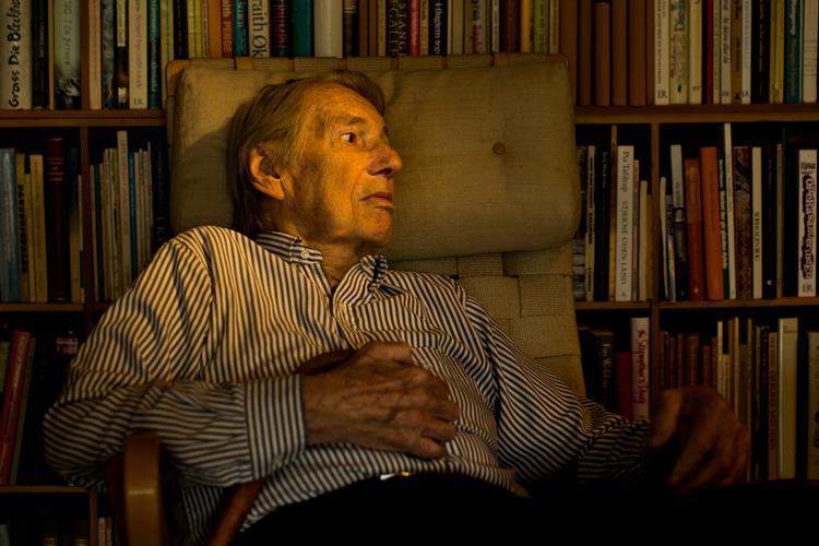 Forlægger Otto B. Lindhardt blev 94 år.  Foto: Mads Nissen/POLFOTO