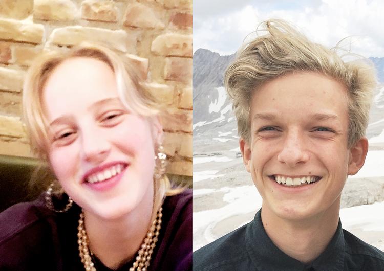 Esther Ilsøe Rubin og Lewis Henry Karlson er to af de 271 unge, der i år bliver humanistisk konfirmeret i Danmark 