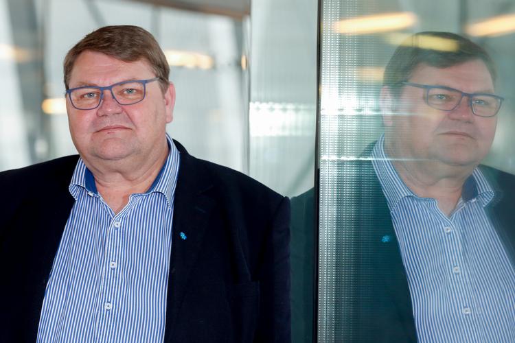 Peter Lundgren er endt i en mediestorm efter gramseri på partifælle.  Foto: Philippe Buissin