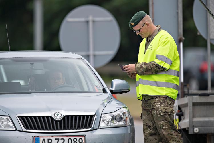 Venstre vil have permanent grænsekontrol.  Foto: Claus Fisker/Ritzau Scanpix