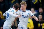 Viktor Fischer lod fødderne tale 14. april, da han scorede i FCK's 2-1-sejr i Brøndby.  Foto: Jens Dresling/POLFOTO