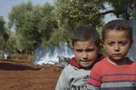 9-årige Hassan oplevede, at hans skole blev bombet. Sidenhen er han og hans familie flygtet ud af Idlib, hvor de nu bor i et markområde. Foto: Red Barnet