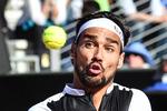 Italienske Fabio Fognini er en meget temperamentsfuld mand, og det koster nogle gange på pointkontoen, men når han er god, er han i stand til at besejre de fleste på en grusbane. 
   Foto: Andreas Solaro/Ritzau Scanpix