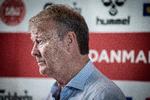 »Havde deres personligheder ikke været gode nok, så havde jeg ikke åbnet op igen. Det havde ikke været nødvendigt. Jeg vil gerne stille med de bedste«, siger Åge Hareide om Riza Durmisi og Daniel Wass. Foto: Liselotte Sabroe/Ritzau Scanpix