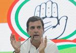 
    Rahul Gandhi fra Kongrespartiet kommer kun med nød og næppe ind i det indiske parlament.
   Foto: Stringer/Ritzau Scanpix