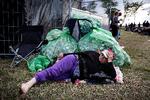 Pantsamler på Roskilde Festival i 2014. Arkivfoto Peter Klint