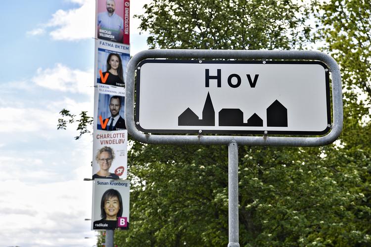Beboerne er trætte af bynavnet Hov.  Foto: Ernst van Norde/Ritzau Scanpix