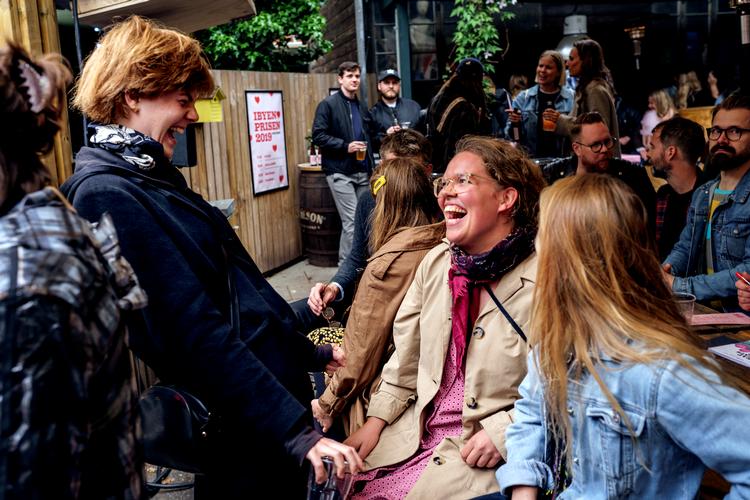 Der blev grinet. Foto: Ivan Boll