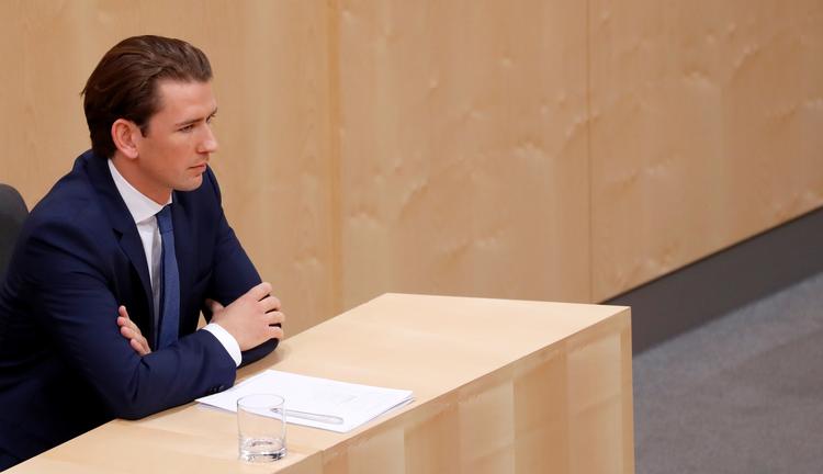 Sebastian Kurz er færdig som kansler i Østrig efter en mistillidsafstemning. Foto: Leonhard Foeger/Ritzau Scanpix