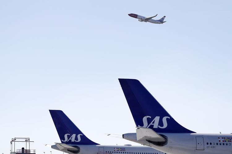 En seks dage lang pilot-strejke koster SAS næste en halv milliard kroner, viser selskabets halvårsregnskab. Strejkenblev udløst, efter at 1.500 danske, norske og svenske piloter besluttede at nedlægge arbejdet på grund af uenigheder med ledelsen i SAS. Foto: Jens Dresling/POLFOTO