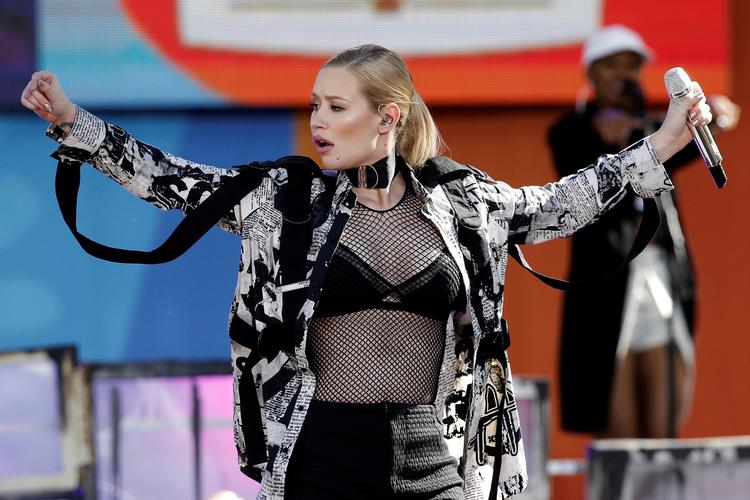 
Iggy Azalea ses her på et billede fra 2016, da hun optrådte i Central Park i New York.  Foto: Mike Segar/Ritzau Scanpix