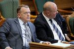 Søren Gade har vakt opsigt med udtalelser til Nordjyske efter EP-valget, men han har fået talt med Løkke. Her ses de sammen til Folketingets åbningsdebat. Foto: Jens Dresling/POLFOTO