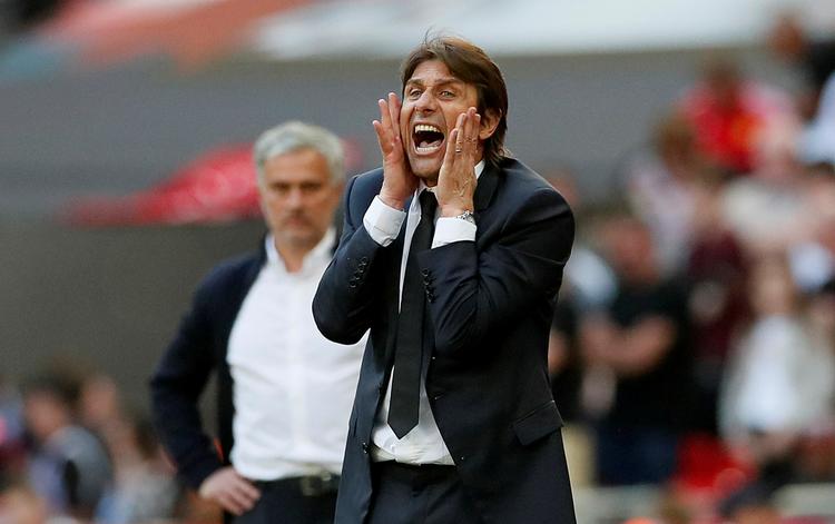 Efter et års pause er Antonio Conte tilbage på trænerbænken.
   Foto: David Klein/Ritzau Scanpix