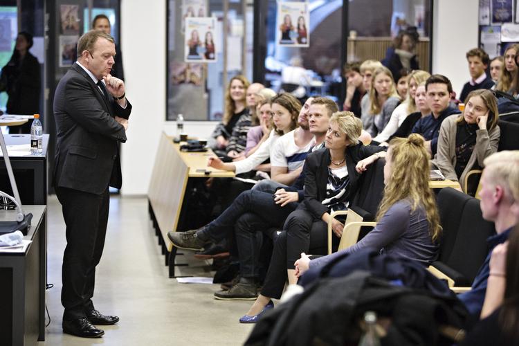 Besparelser på uddannelse er noget af det dårligste, regeringen har lavet under Lars Løkke Rasmussen siger et flertal af vælgerne i måling.
   Foto: Martin Lehmann/POLFOTO