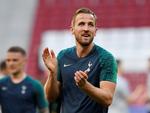 Tottenhams stjerneangriber Harry Kane har ikke spillet en kamp, siden begyndelsen af april.  Foto: Toby Melville/Ritzau Scanpix
