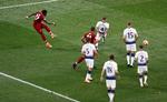  Divock Origi lukkede kampen i 87. minut med sin scoring til 2-0.    Foto: Sergio Perez/Ritzau Scanpix