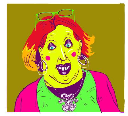 Madam Mimosa er Ibyens hustrolog. Foto: Philip Ytournel/POLITIKEN