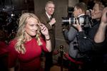 
    Klaus Riskær Pedersen og Pernille Vermund fra Nye Borgerlige ankommer til 'Det sidste ord' partilederdebat i TV 2s studie på Københavns Hovedbanegård. Foto: Mads Claus Rasmussen/Ritzau Scanpix