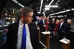 
    Rasmus Paludan efter 'Det sidste ord' Partilederdebat i TV 2s studie på Københavns Hovedbanegård.  Foto: Mads Claus Rasmussen/Ritzau Scanpix