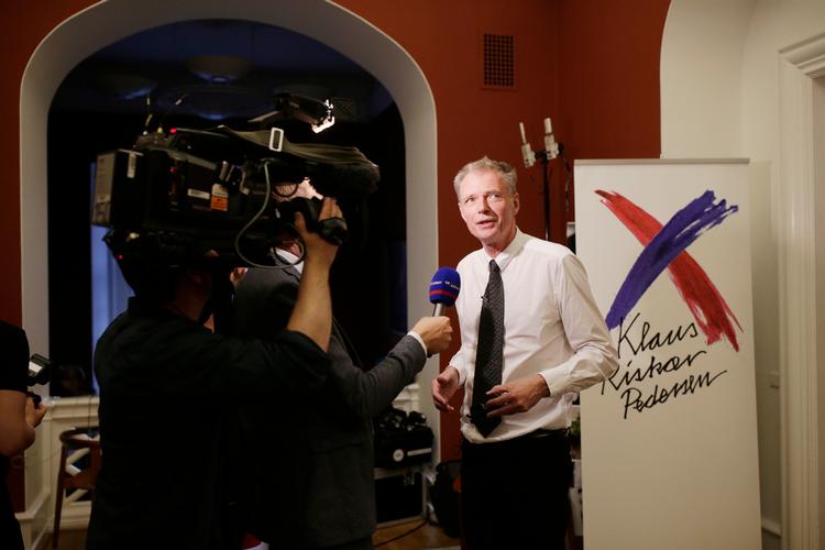 Klaus Riskær Pedersen siger ikke direkte, at han opløser sit parti. Men også at partiet ikke opstiller igen. Der gættes på, at han måske pønser på en tænketank. 
 Foto: Miriam Dalsgaard