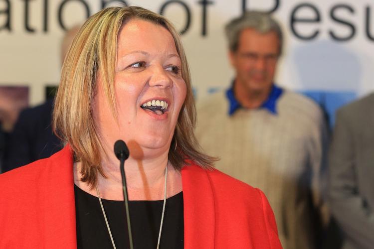 Lisa Forbes fik 10.484 stemmer - 700 flere end kandidaten for Brexitpartiet.  Foto: Lindsey Parnaby/Ritzau Scanpix