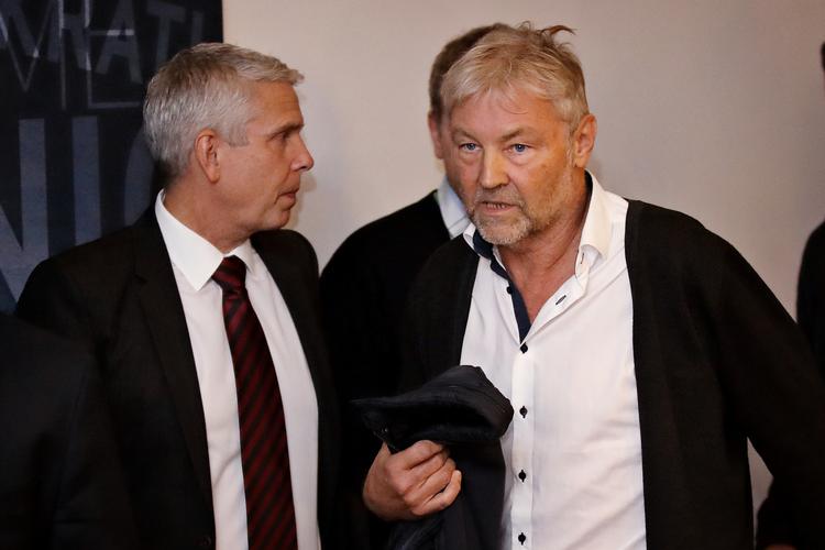 John Dyrby Paulsen og Villum Christensen blev to af landets mest omtalte lokalpolitikere efter den store strid om borgmesterposten i Slagelse. Foto: Jens Dresling/POLFOTO