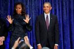 Ægteparret Barack og Michelle Obama stiftede sidste år medievirksomheden Higher Ground Productions. Nu skal de også producere podcasts. Foto: Jim Bourg/Ritzau Scanpix