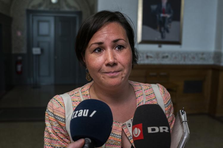 Danmark skal give mere støtte til Grønland, hvor misbrug af børn flere steder har udløst social undtagelsestilstand, siger det grønlandske folketingsmedlem Aaja Chemnitz Larsen, der netop er genvalgt til Folketinget for partiet Inuit Ataqatigiit (IA). Foto: Martin Sylvest/Ritzau Scanpix