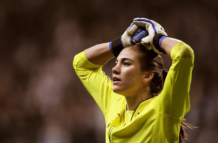 Ifølge tidligere USA-målmand Hope Solo er landstræneren »en ringe leder og dårlig taktiker«. Foto: Stringer/Ritzau Scanpix