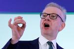Michael Gove - miljøminister. På 'Leave'-fløjen. Nummer to på listen over bookmakernes favorit efter Boris Johnson. Har antydet, at han er parat til at udskyde datoen for brexit endnu en gang i stedet for at forlade EU uden en aftale den 31. oktober. (Photo by Tolga AKMEN / AFP)
   Foto: Tolga Akmen/Ritzau Scanpix