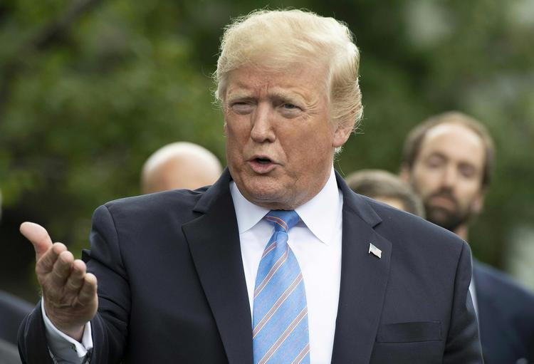 USA's præsident, Donald Trump, siger, at han forventer at mødes med Kinas præsident, Xi Jinping, ved G20-topmødet i Japan senere på måneden.. (Photo by Jim WATSON / AFP)
   Foto: Jim Watson/Ritzau Scanpix