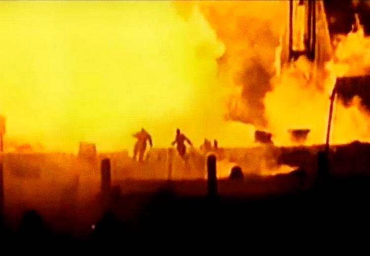 Foto: Still fra sovjetiske filmoptagelser