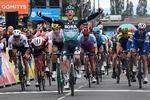 Ireren Sam Bennett kører i overbevisende stil sæsonens 7. sejr i hus på 3. etape i Critérium du Dauphiné. Foto: Anne-christine Poujoulat/Ritzau Scanpix