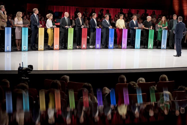 13 partier stillede op ved folketingsvalget i sidste uge - det højeste antal i et kvart århundrede.
   Foto: Mads Claus Rasmussen/Ritzau Scanpix