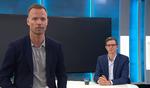 'Deadline'-vært Jacob Rosenkrands grillede LA's leder over en svag, men vedvarende ild.  Foto: Framegrab/DR