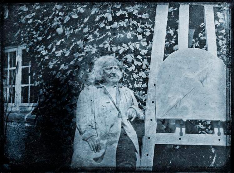 Aymard Charles Théodore Neubourg, daguerrotypi af Thorvaldsen, 1840 Thorvaldsens Museum