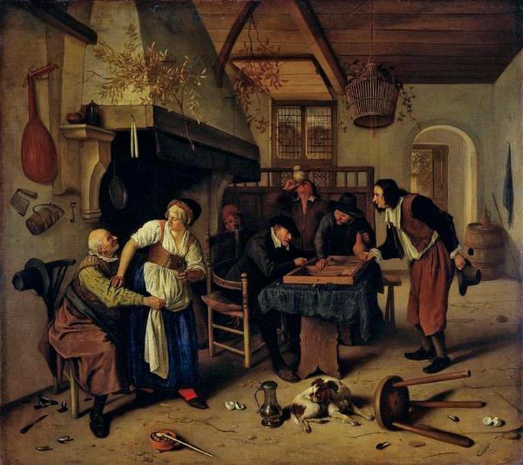 Jan Steen, 1660 - 1679 Rijksmuseum, Amsterdam