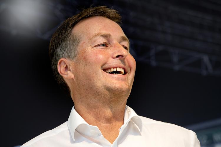 Kasper Hjulmand er kommende dansk landstræner. Som assistent får han Morten Wieghorst.
   Foto: Finn Frandsen/POLFOTO