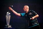 28-årige Rob Cross  fra England er nr. 2 på verdensranglisten og er verdensmester fra 2018.  Foto: Tolga Akmen/Ritzau Scanpix
