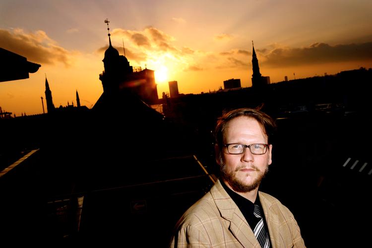 Den islandske forfatter Sjón Birger Sigurdsson har skrevet en vildt fabulerende trilogi. Fem hjerter får den af Søren Vinterberg. Foto: Jacob Ehrbahn/POLFOTO