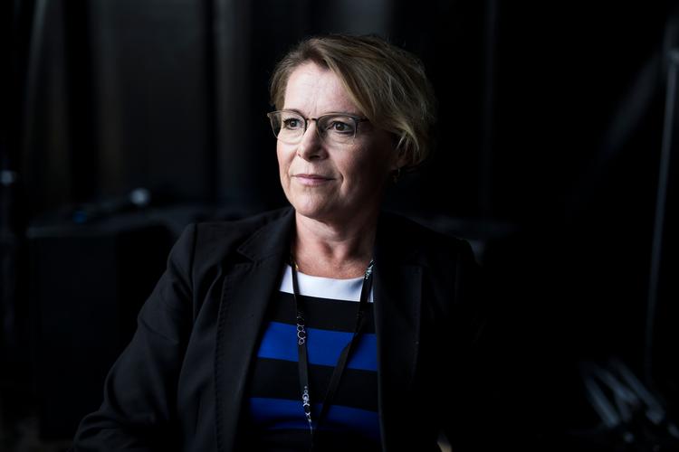 Gitte Ørskou har været museumsdirektør for KUNSTEN i Aalborg siden 2009. Foto: Louise Herrche Serup/POLFOTO