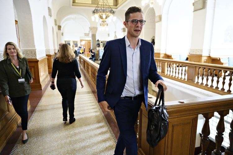 Alex Vanopslagh fotograferet på Christiansborg tidligere på ugen.  Foto: Philip Davali/Ritzau Scanpix